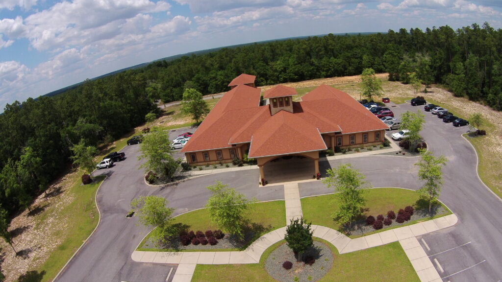 Class A professional office investment at 8100 Opportunity Drive in Milton, Florida, situated on 3.09 landscaped acres.
